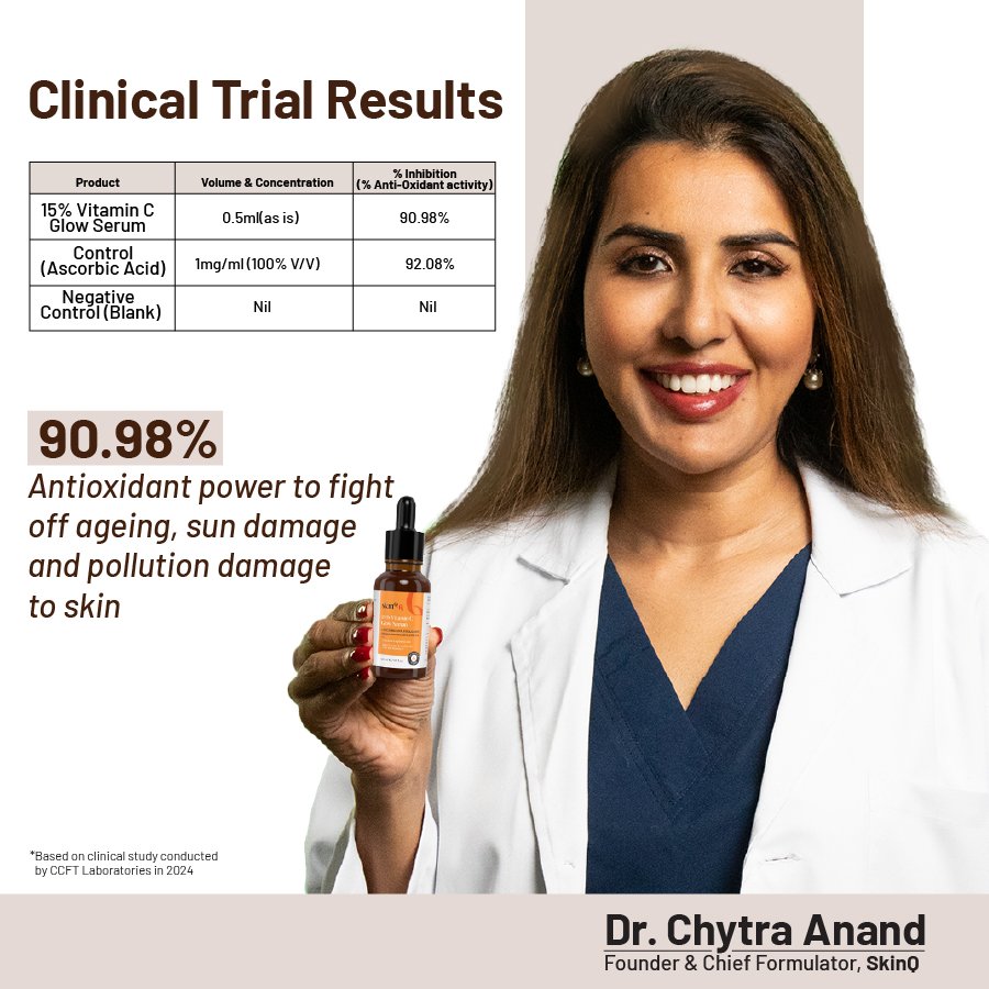15% Vitamin C Glow Serum 20 ml for Face & Neck